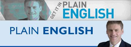 plain english