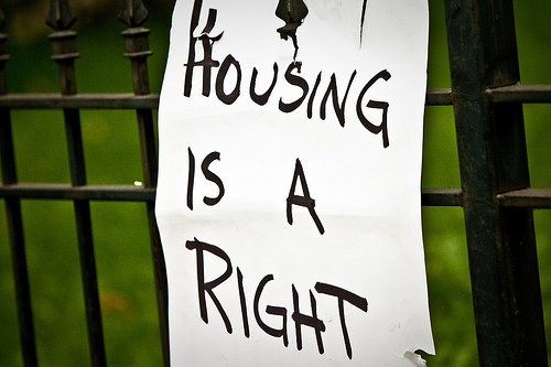 housing is a right