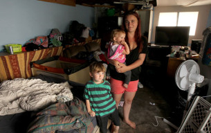 Housing crisis quake hit families