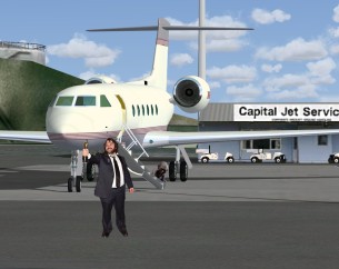 Jackson's older jet
