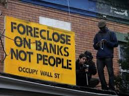 Foreclose on banks not people