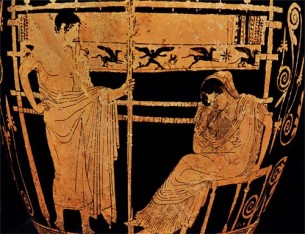 Telemachus and Penelope utexas