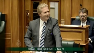 National Ltd™'s Todd McClay delivering John Key's promise of "higher standards from Ministers"
