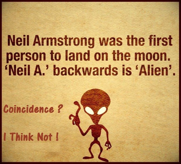 Neil Armstrong Alien