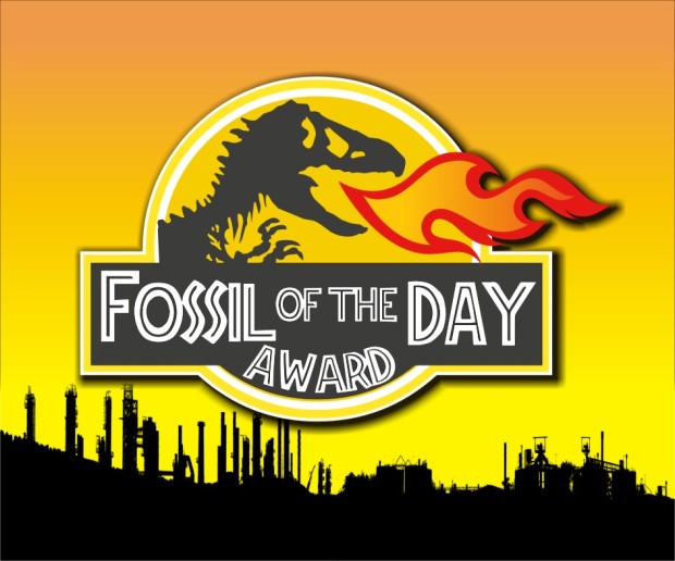 fossil of the day award