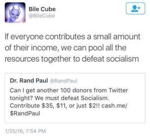 Rand Paul and socialism