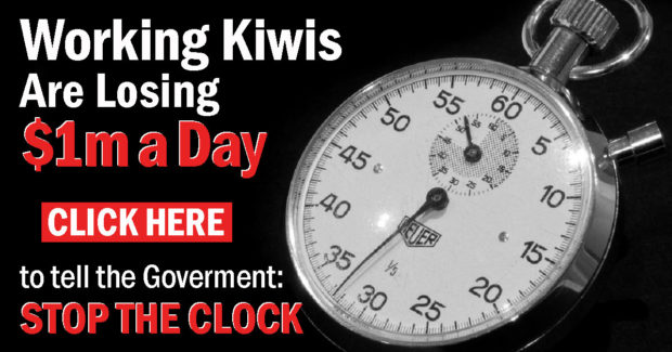Stop the clock petition holiday pay